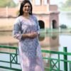 Butti jaal cotton kurti
