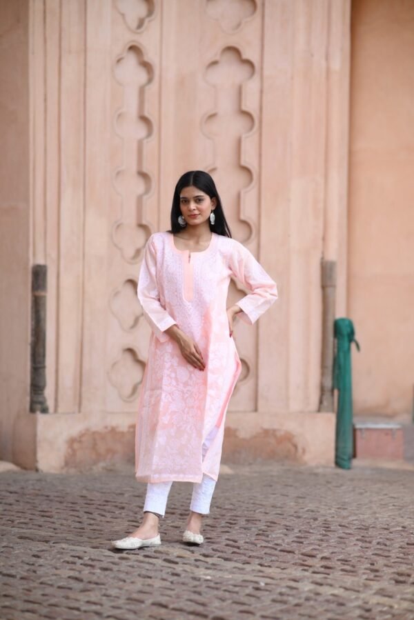 Daman-heavy-cotton-kurti.jpeg Pure muslin panel jaal