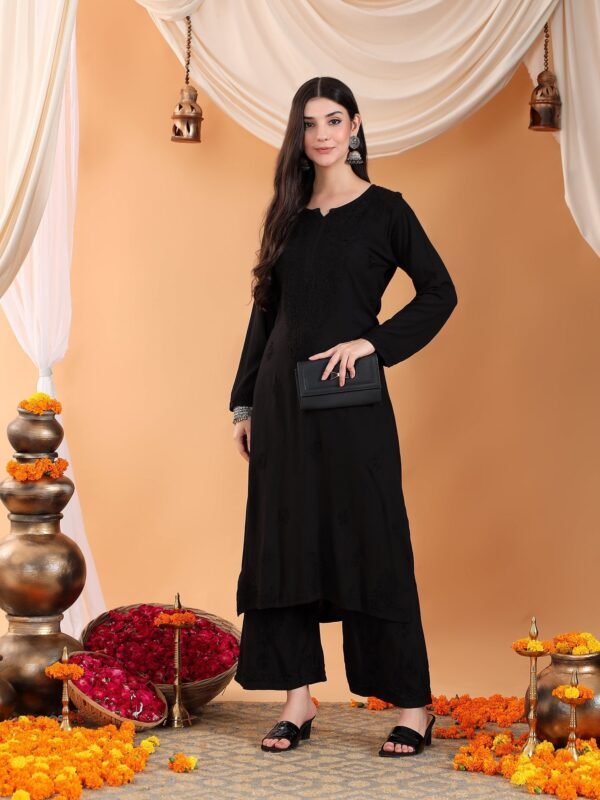 Meher Chikankari Long Kurti
