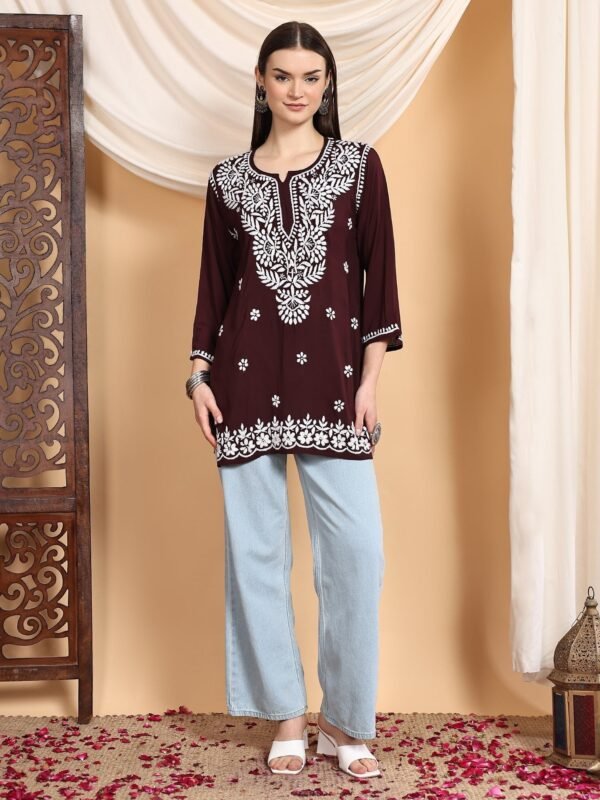 Aafreen Designer Chikankari Kurta